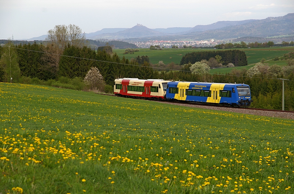 Buntes Tandem