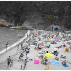 Buntes "Treiben" am Strand