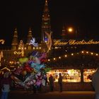 Buntes treiben am Wiener Chriskindlmarkt