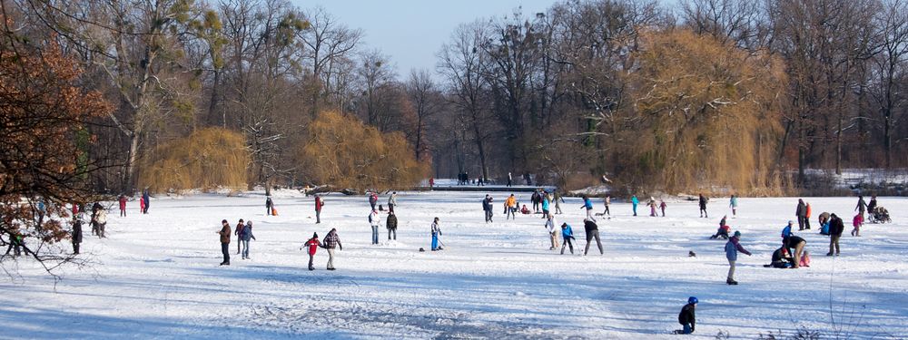 Buntes Treiben auf dem Carolasee