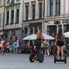 Buntes Treiben in Krakau ...