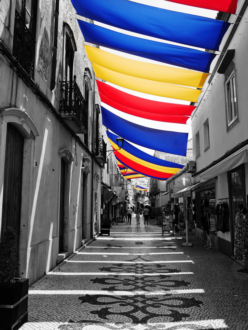 Buntes treiben in Loulé