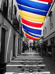 Buntes treiben in Loulé