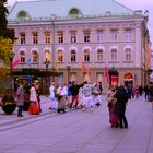 Buntes Treiben in Vilnius