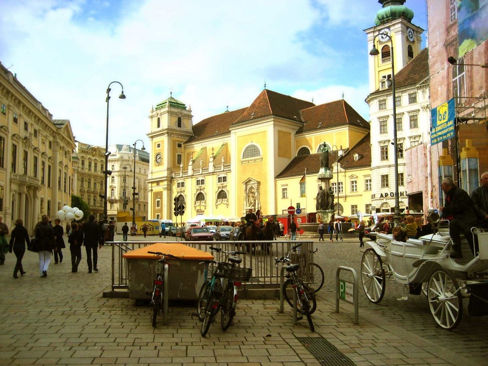 Buntes Treiben in Wien