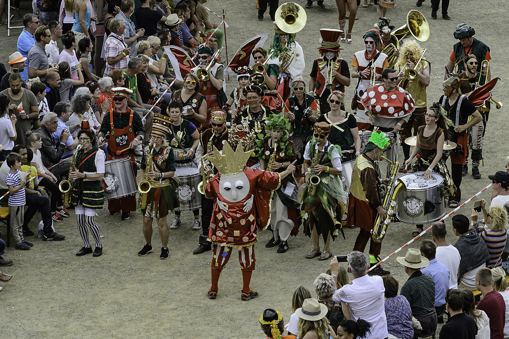 Buntes Völkchen