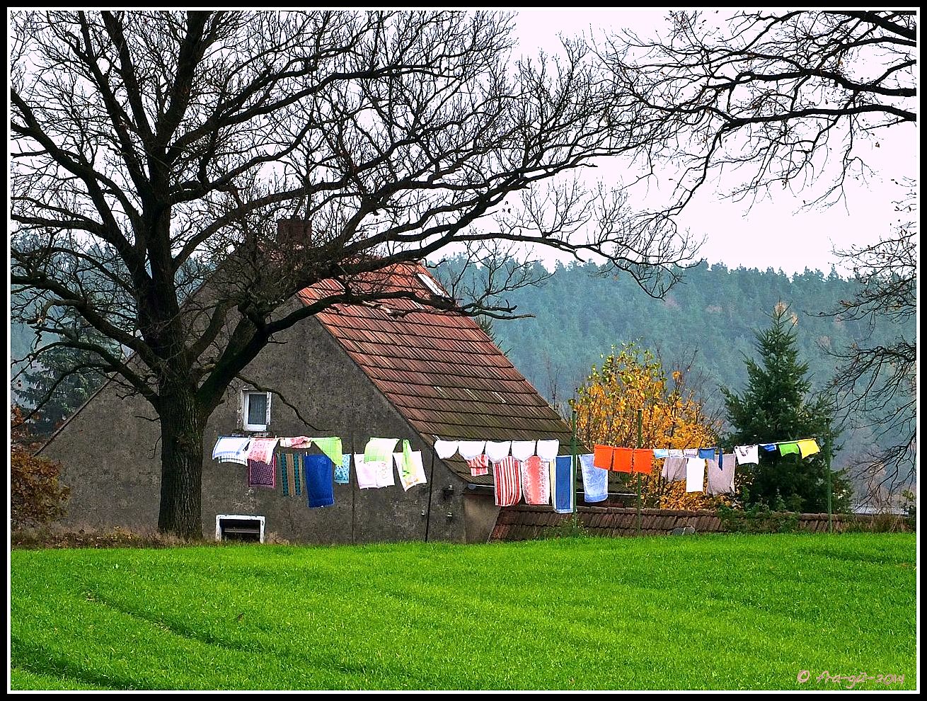 ... buntes von elfriedes leine ...