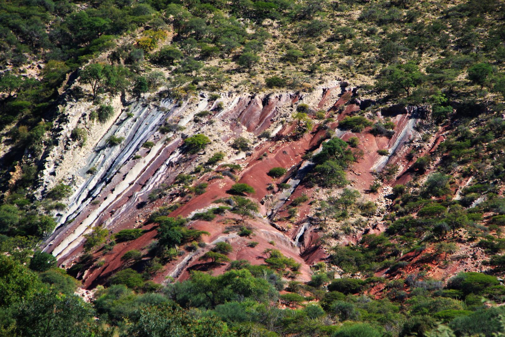 Buntsandstein im Toro Toro Nationalpark in Bolivien