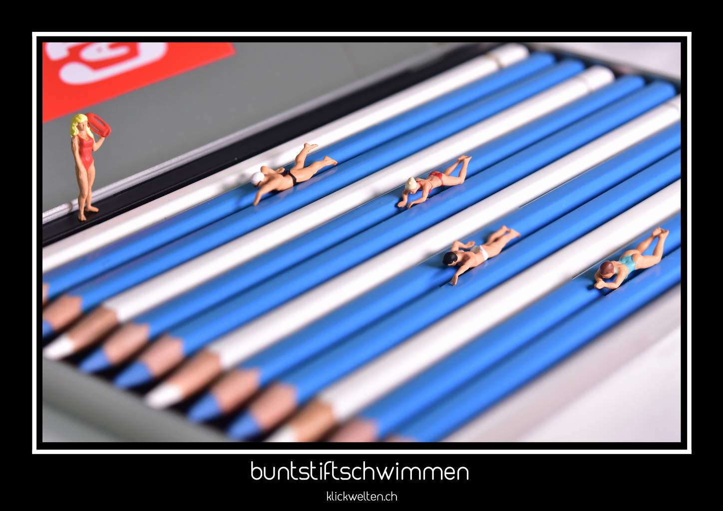 buntstiftschwimmen