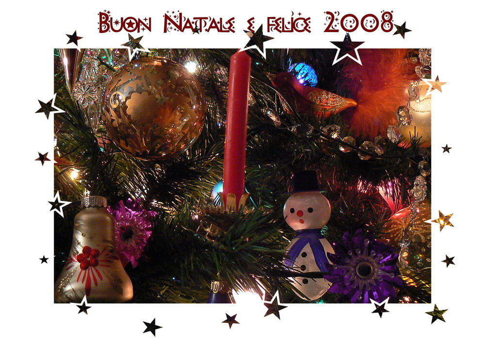 Buon Natale e felice 2008