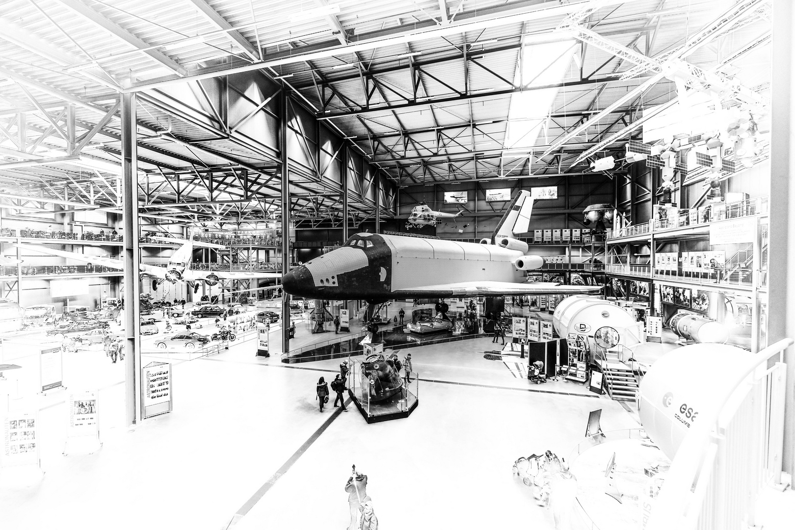 Buran, das russische Space-shuttle im Technik-Museum, Speyer