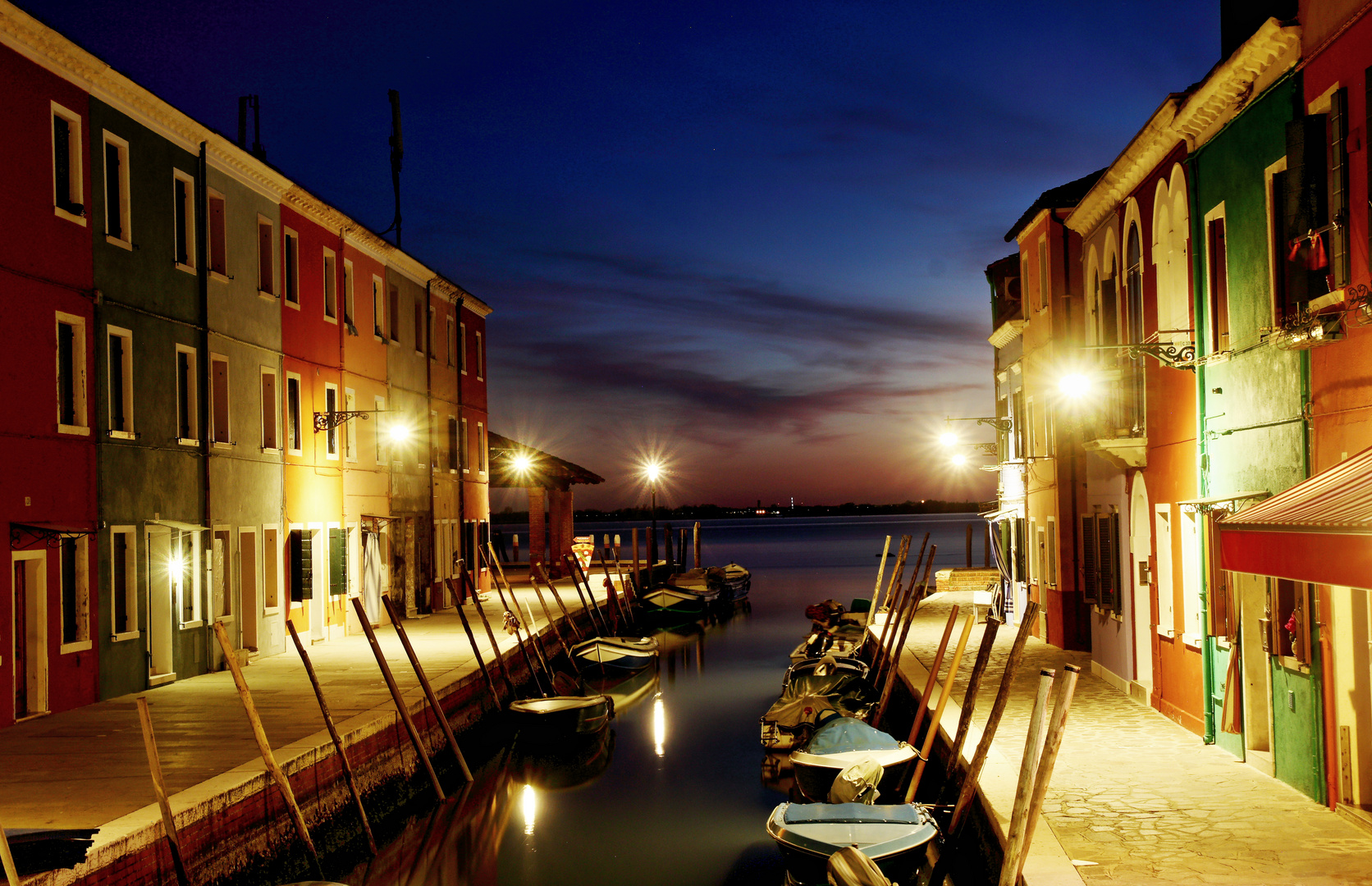 Burano am Abend