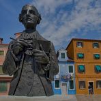 Burano Baldassare Galuppi Denkmal