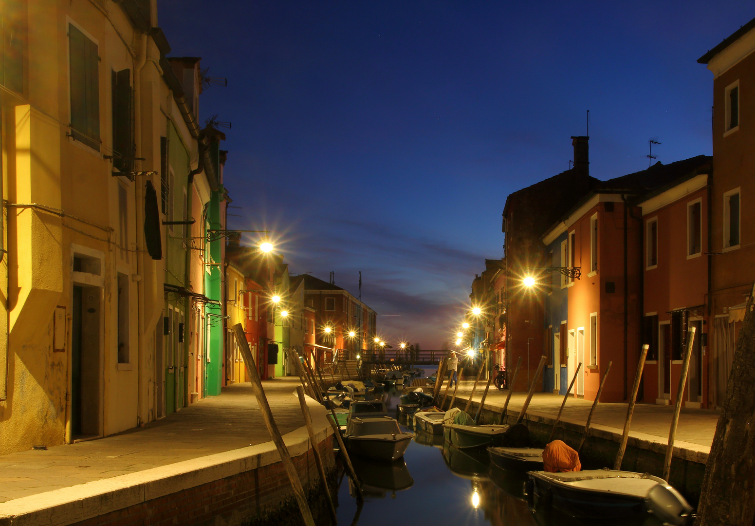 Burano bei Nacht....