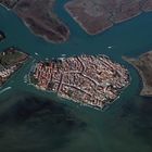 Burano beim Abflug von Venedig