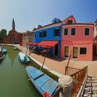 Burano   # Canale  RIVA dei SANTI  * 360°