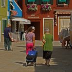 Burano - daily life.