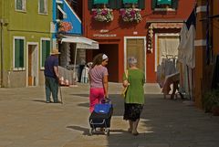 Burano - daily life.