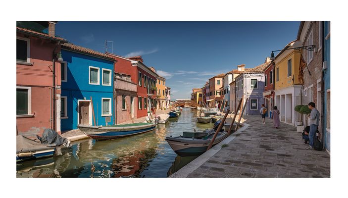 Burano - Die Farbenvielfalt, ein Genuß