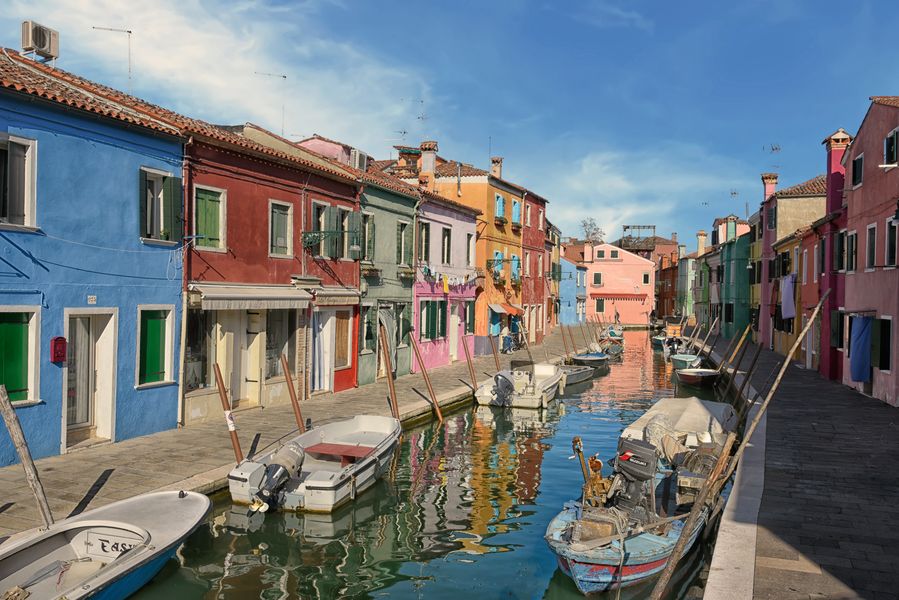 Burano die liebreizende Fischerinsel