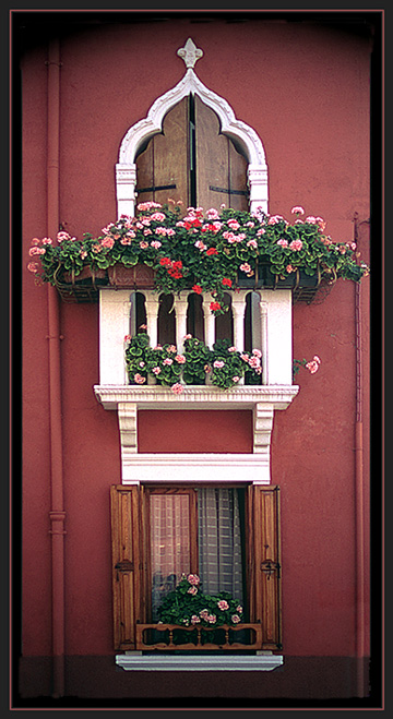 Burano-Fenster