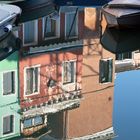 Burano gespiegelt