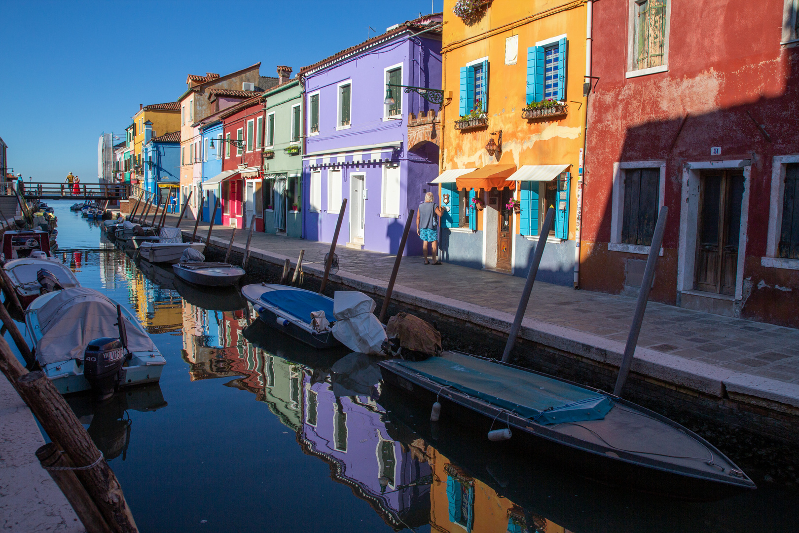 Burano heißt Farben bis zum Abwinken