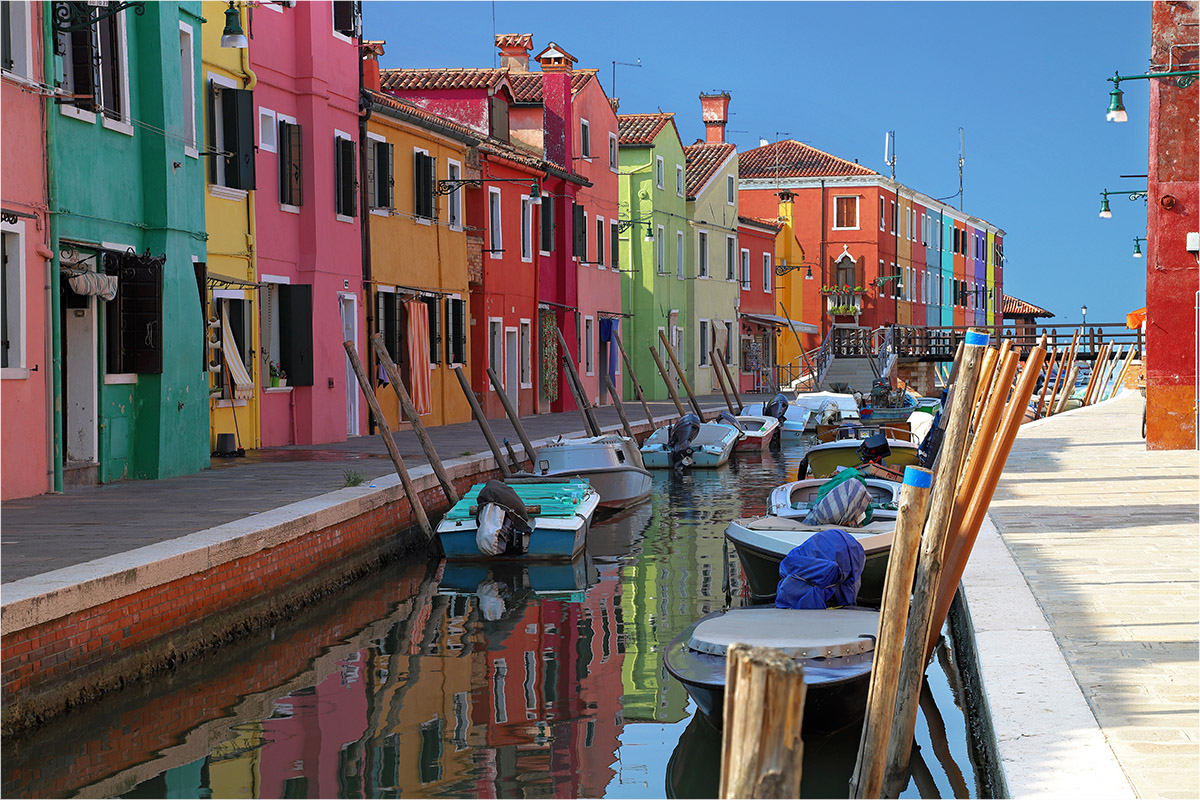 Burano - Herrlich bunt!