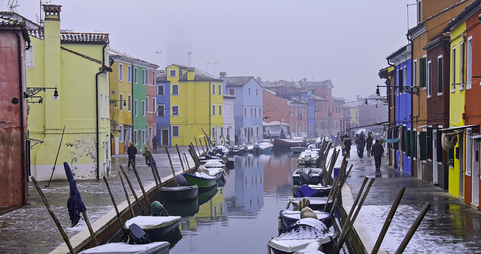 Burano im Winter