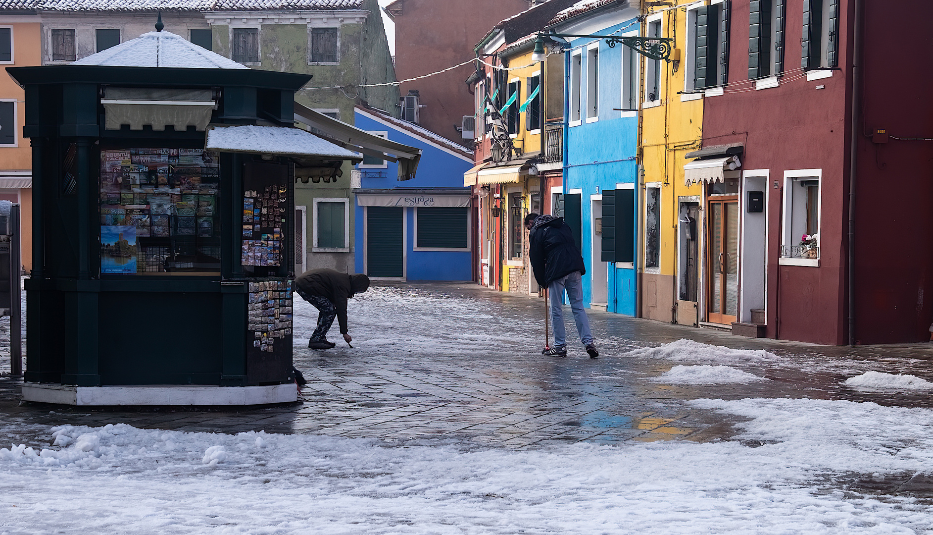 Burano im Winter