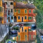 Burano in HDR