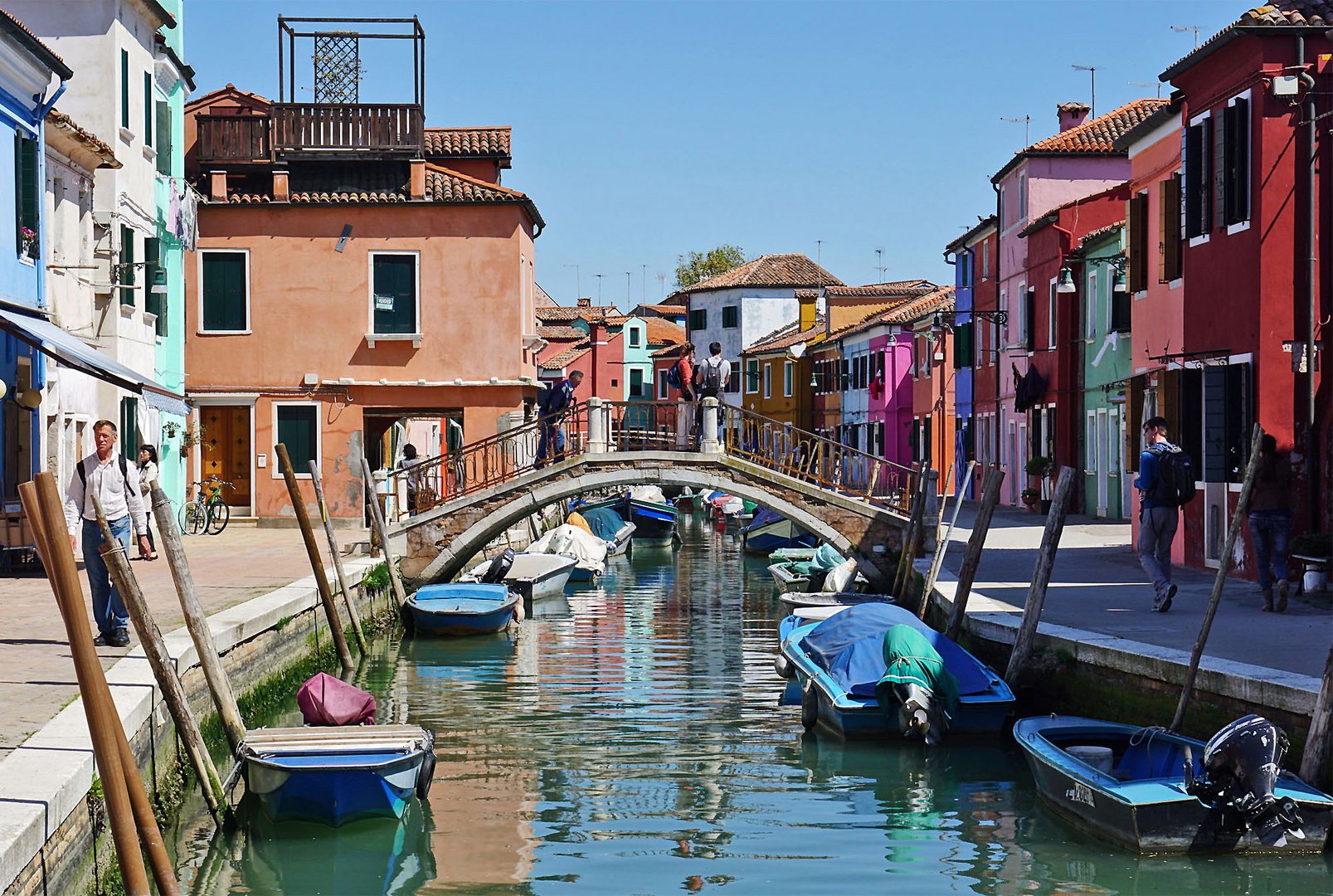 Burano ist bunt