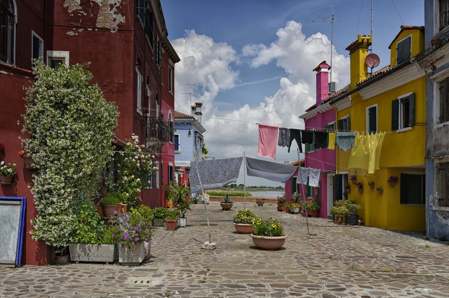 Burano mit Liebe zum Detail