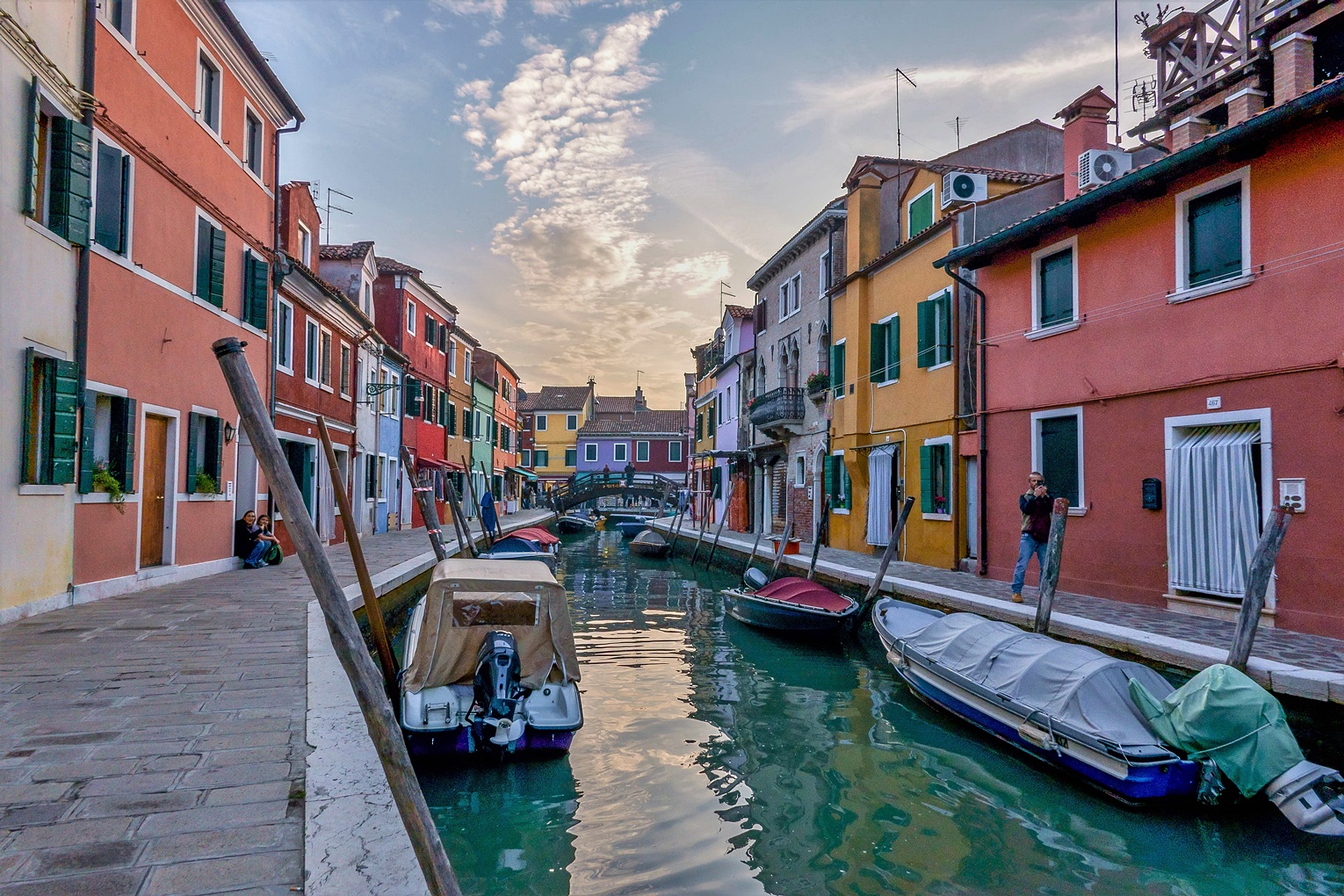 Burano Spiegelung