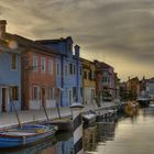 Burano sun-set in HDR