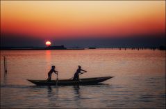 Burano sunset