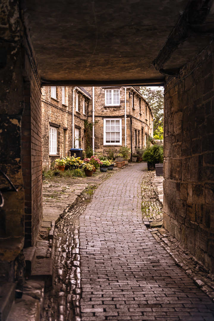 Burford, in den Cotswolds in England 