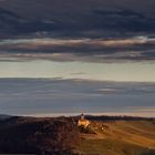 Burg Abendlicht