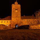 Burg Allstedt am Abend 