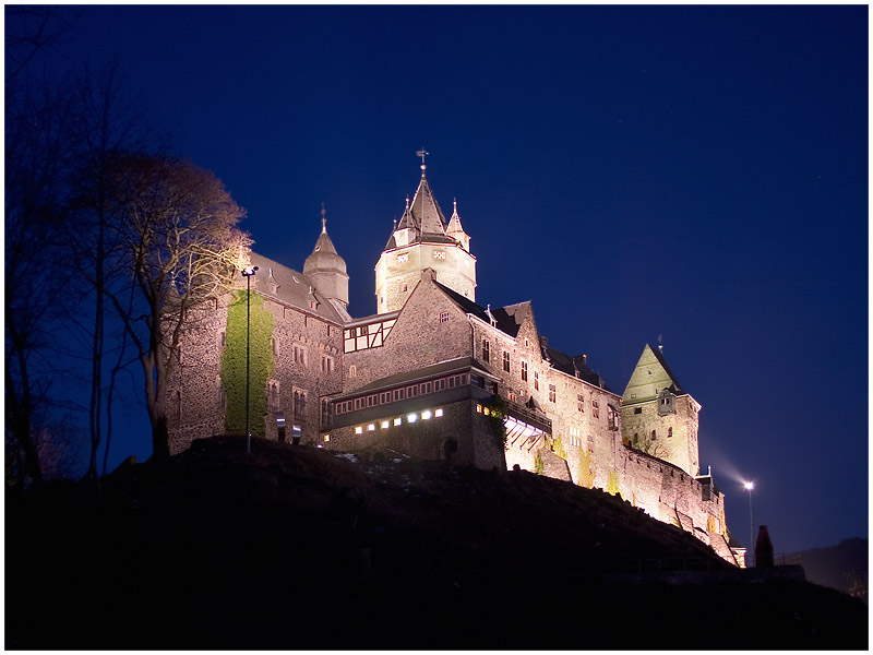 Burg Altena - blau