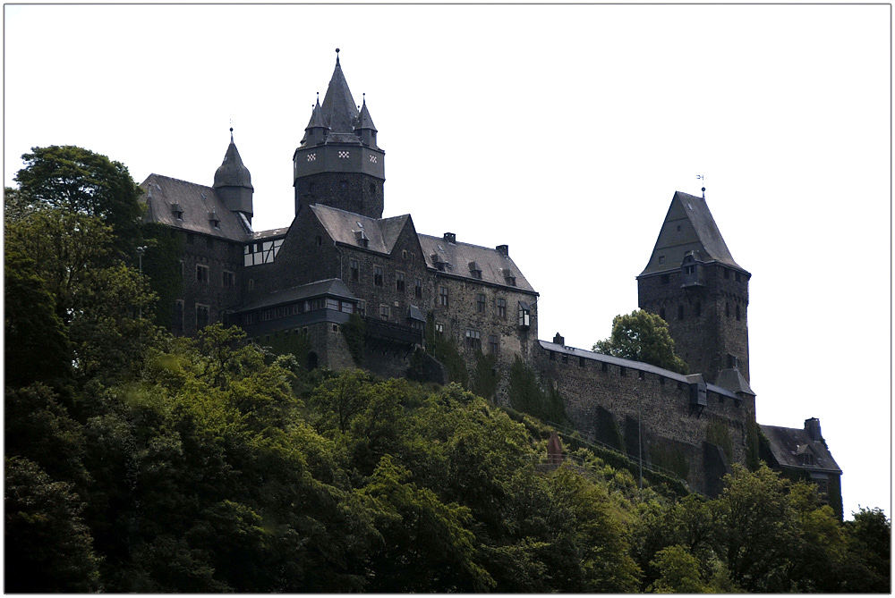 Burg Altena in Altena mit einer anderen Perspektive