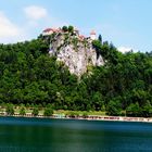 Burg am Bleder See in Slovenien