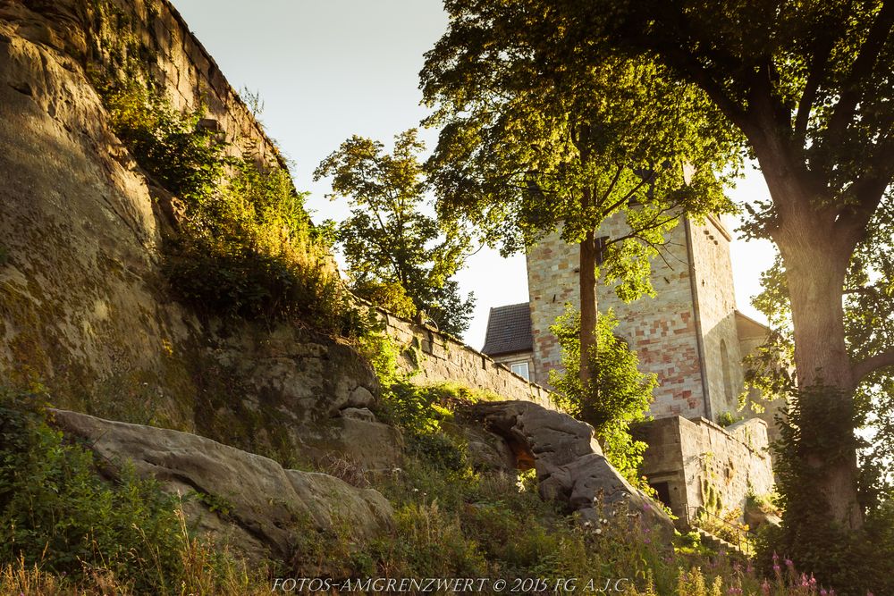 Burg Bad Bentheim - Nordseite