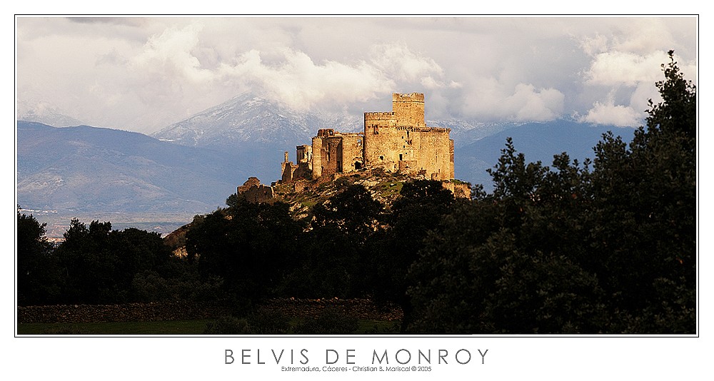 Burg Belvis de Monroy (Extremadura, Spanien)