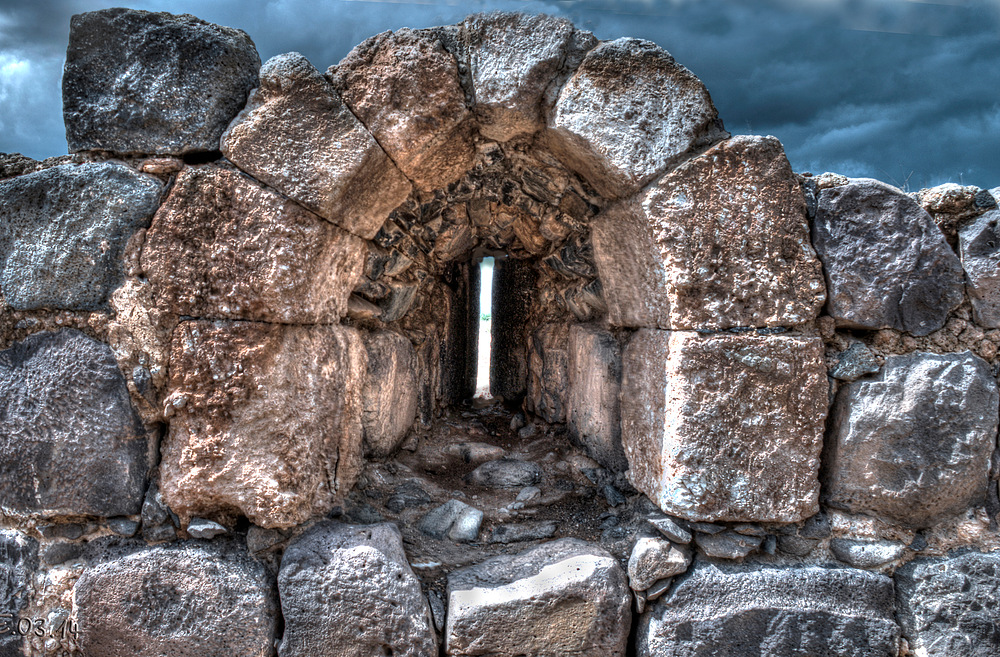 Burg "Belvoir" , Israel