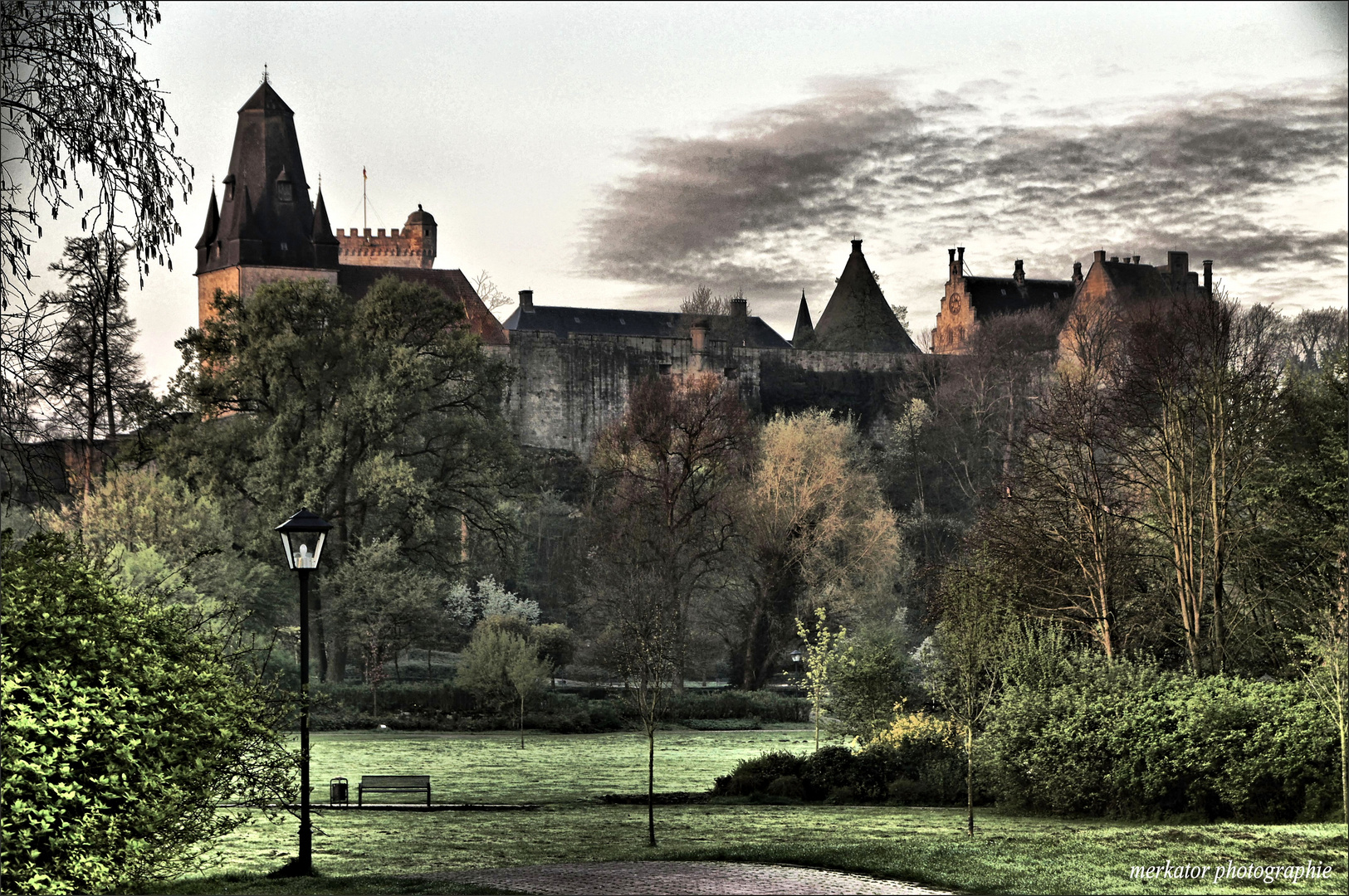 Burg Bentheim aus nördlicher Sicht 