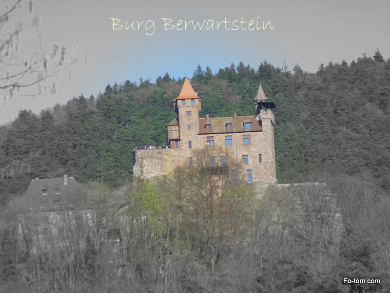 Burg Berwartstein im Pfälzer Wald