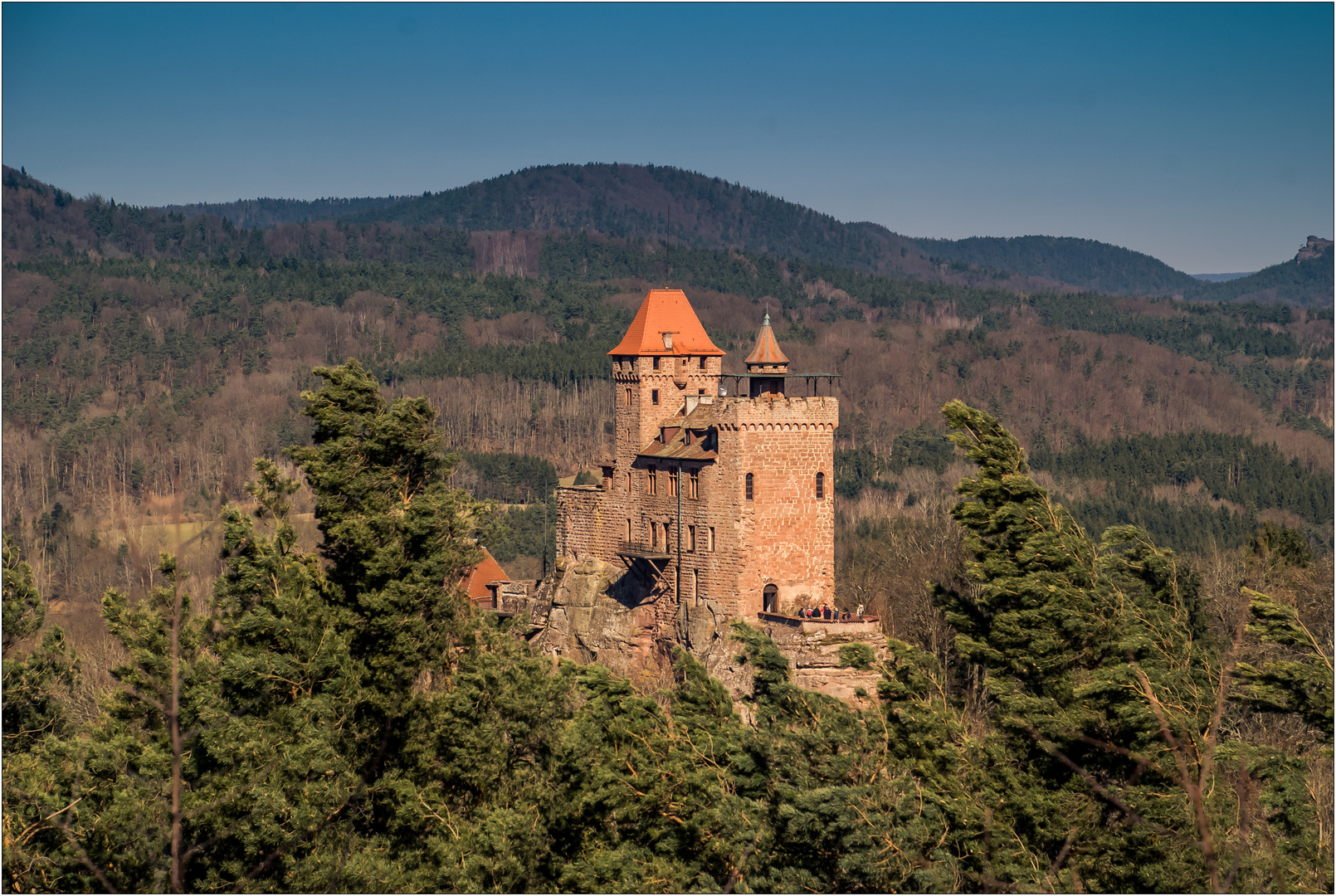 Burg Berwartstein im Pfälzer Wald Foto &amp; Bild | deutschland, europe ...