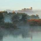 Burg Blankenstein im Nebel