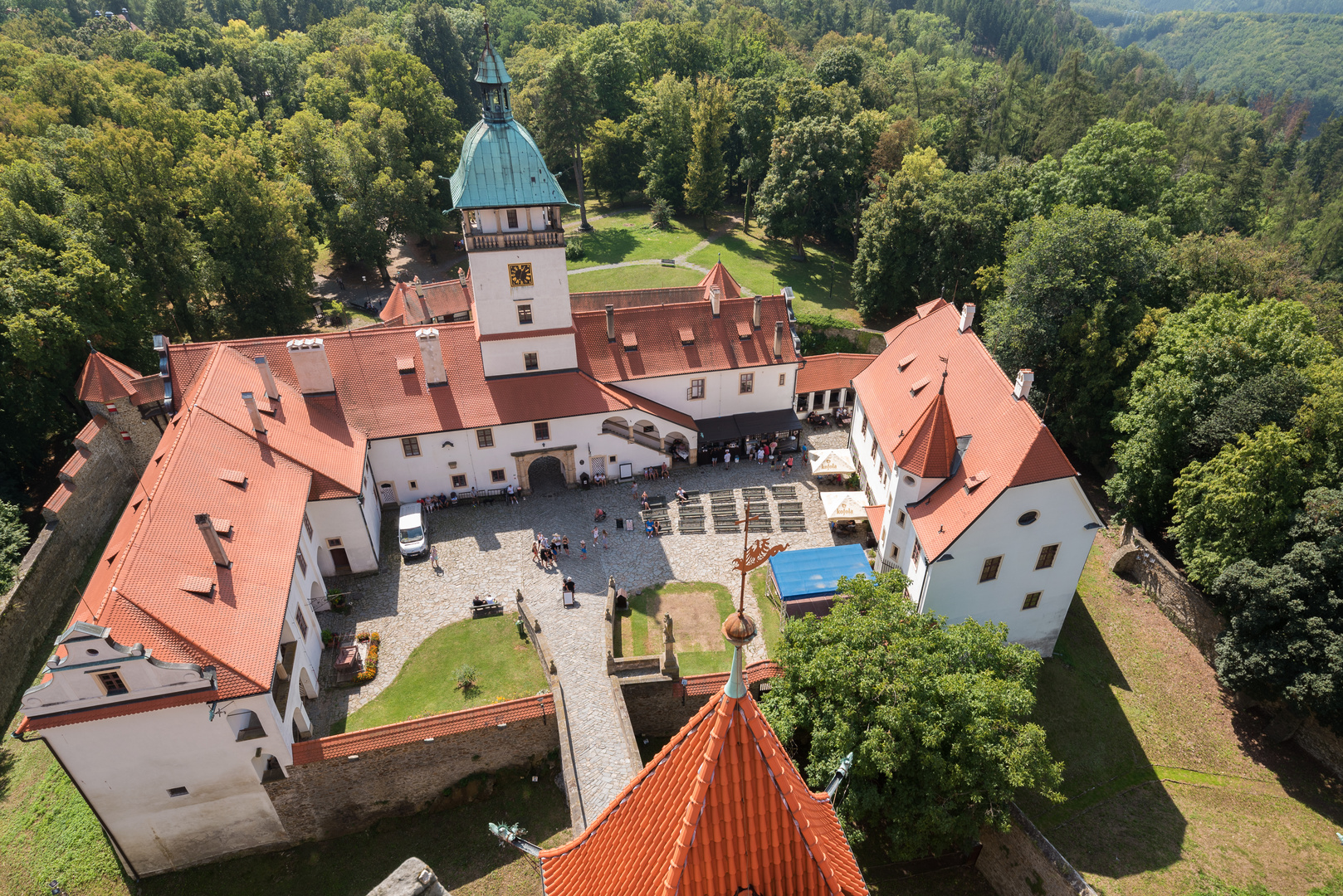 Burg Bouzov Mähren